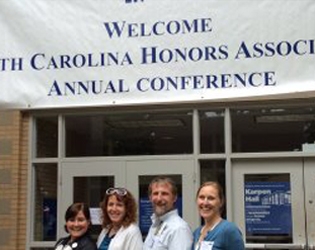 Honors College Staff Attend NCHA in Ashville