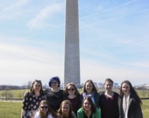 Dr. Waldroup's HON 3515 seminar: Museums and Heritage Studies traveled to Washington, DC over Spring Break to visit museums and meet with archivists, curators, and other museum professionals.