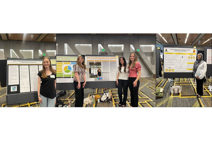 Honors College students present at the 29th annual Celebration of Student Research and Creative Endeavors. 