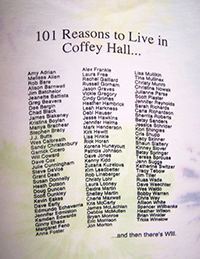 101 Reasons to Live in Coffey Hall